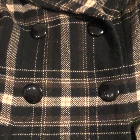 Zara coat brown and black - Picture 4 of 8